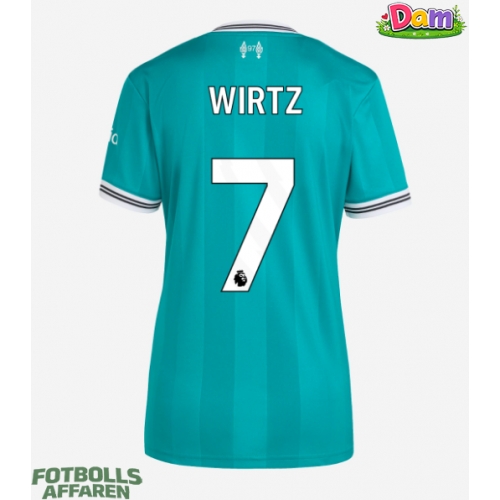Liverpool Florian Wirtz #7 Tredje Tröja Kvinnor 2025-26 Kortärmad
